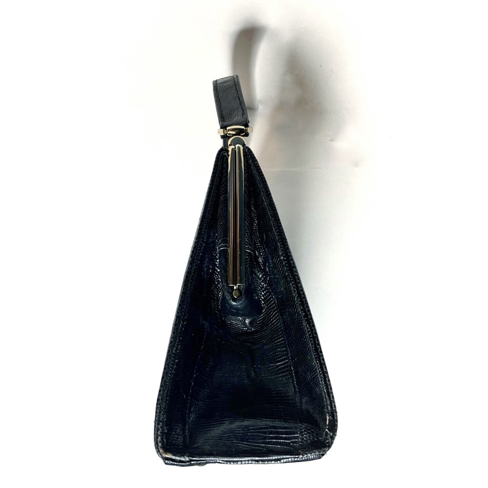 ORIGINAL 1950s/60s LESCO GENUINE LEATHER BAG - Picture 6 of 9